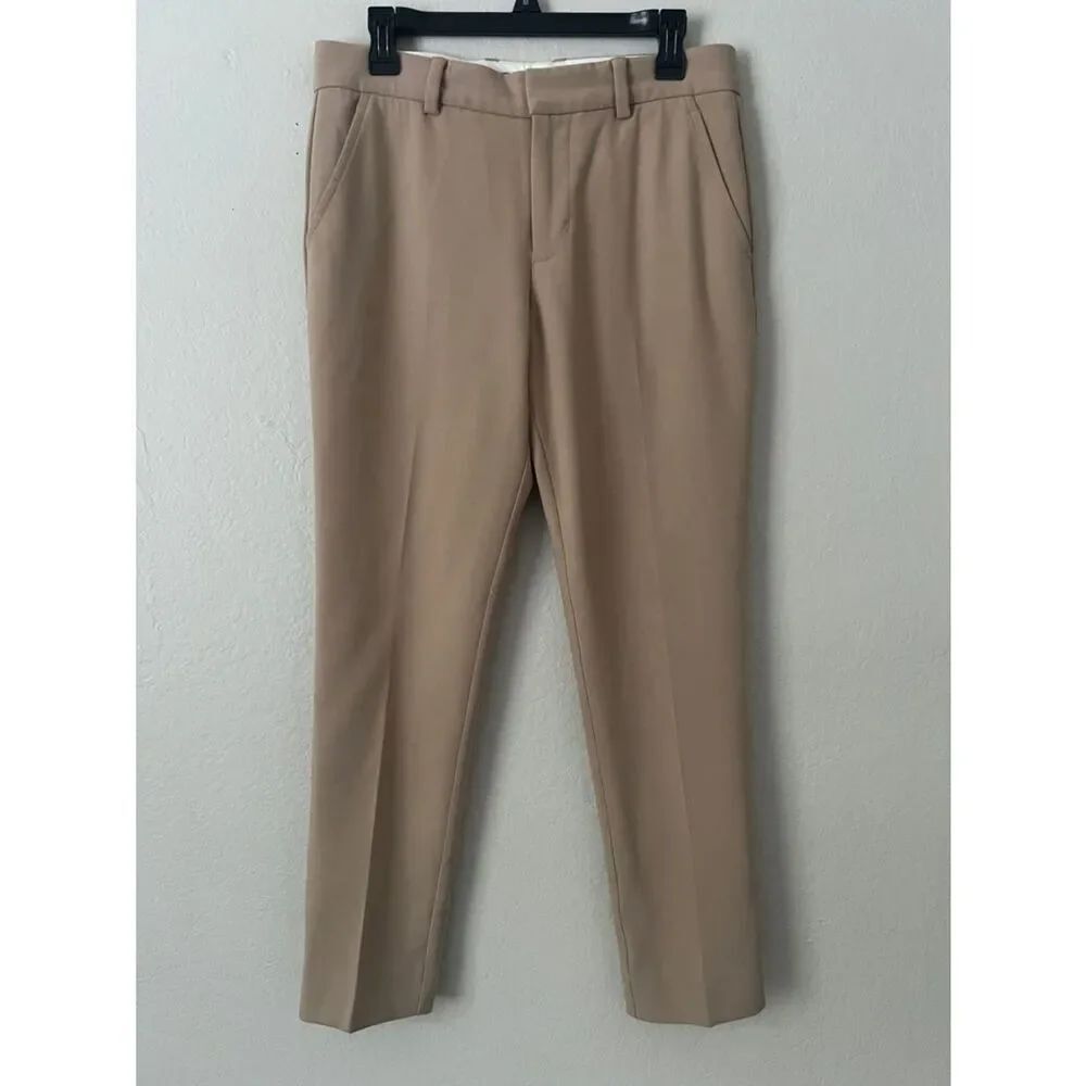 Like New! Mr. Turk Men's Tank Straight Leg Trousers Tan in Size 30